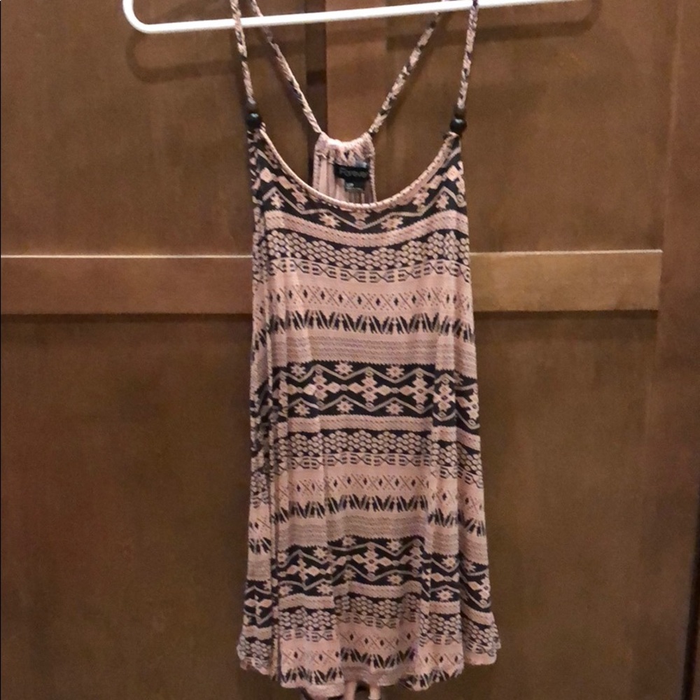 Beaded tank top